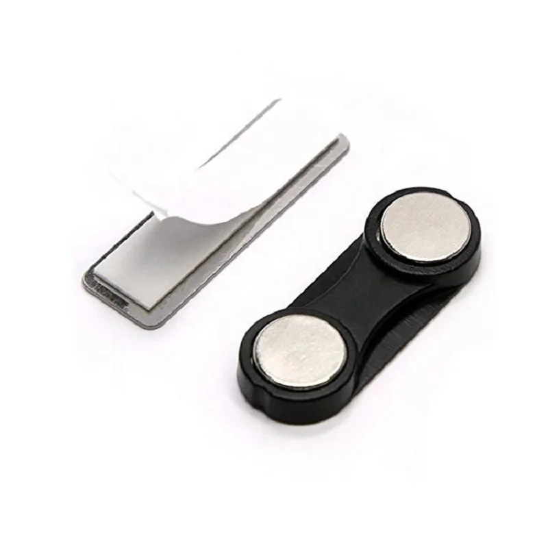 Multi-purpose Rectangle Name Badge Magnet Magnetic Name Tag With Adhesive
