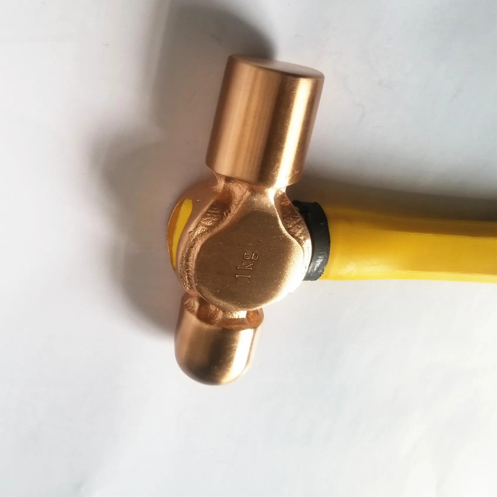 BeCu hammer ball pein hammer with fiberglass handle 1kg