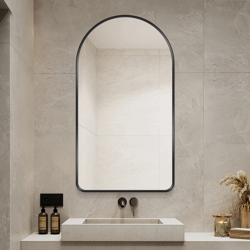 Custom Luxury Gold Arched Large Home Decor Wall Mirror Modern Style Full-Length Floor Dressing Standing ESPEJO MIRROIR SPIEGEL
