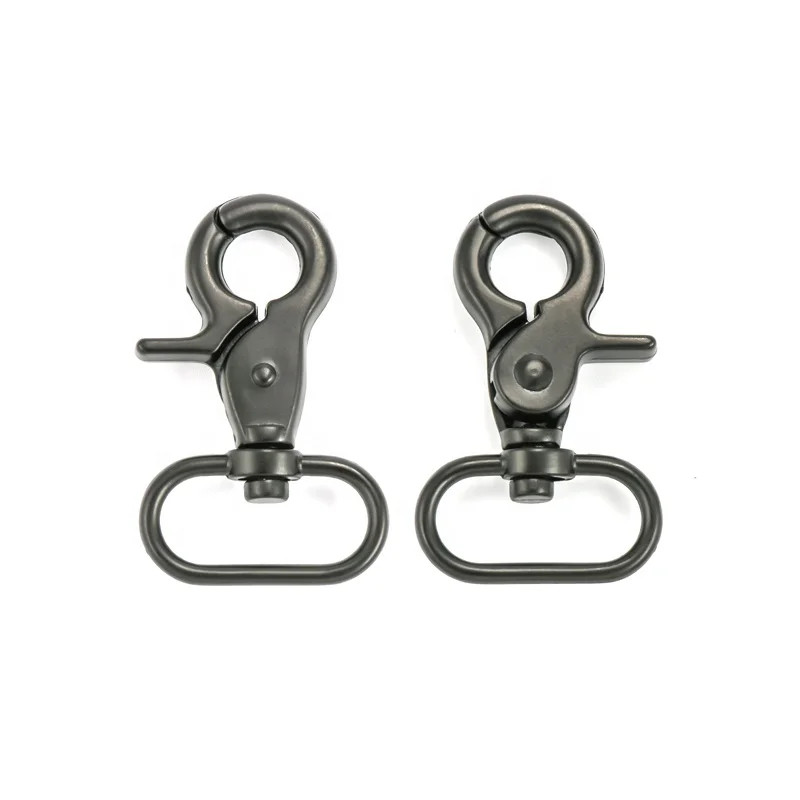 High quality metal dog leash swivel snap hook customized logo hook for handbag