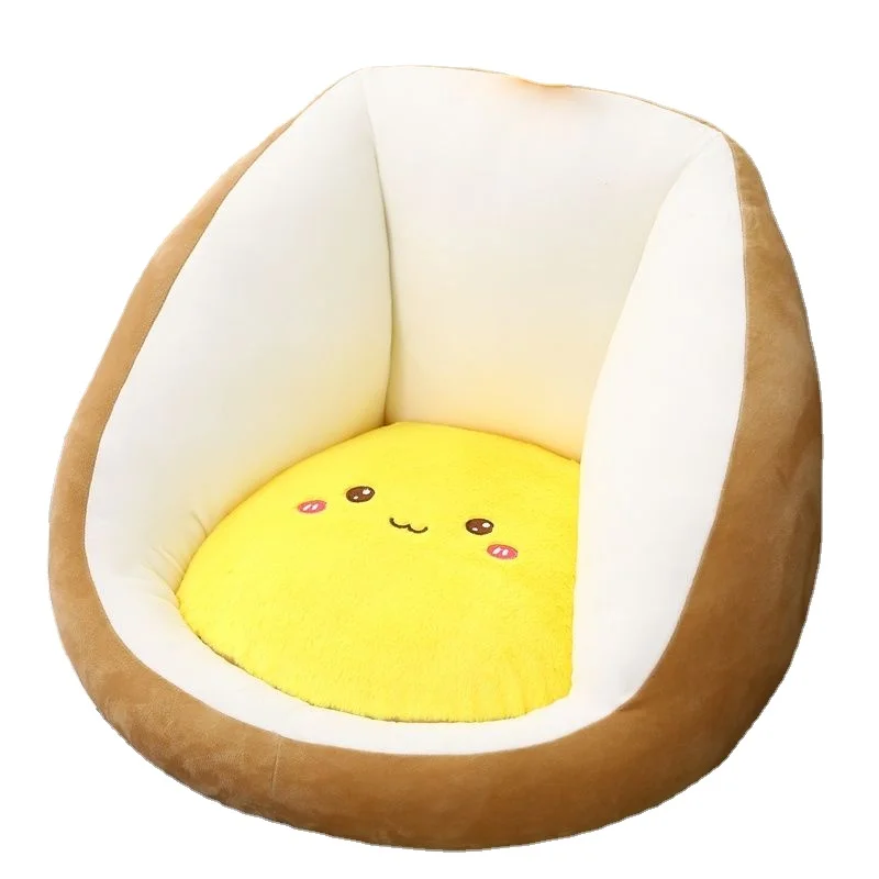 New avocado shape green car seat backrest sofa bay window tatami cushion