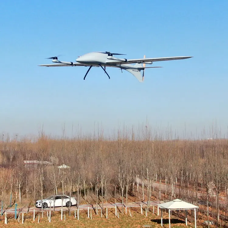 Композитный летательный аппарат дальнего действия Cetus-240 с фиксированным крылом сверхлегкая фотосъемка Аэрофотосъемка составление карты Дрон VTOL UAV самолет для