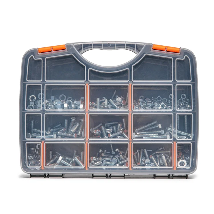 Factory Price 560PCS Heavy Duty Bolts and Nuts Assortment Kit,SAE Flat Washers