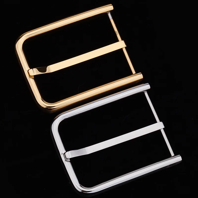 Wholesale Custom High Quality 35mm Pin Buckle Stainless Steel Pvd Plating Belt Buckle