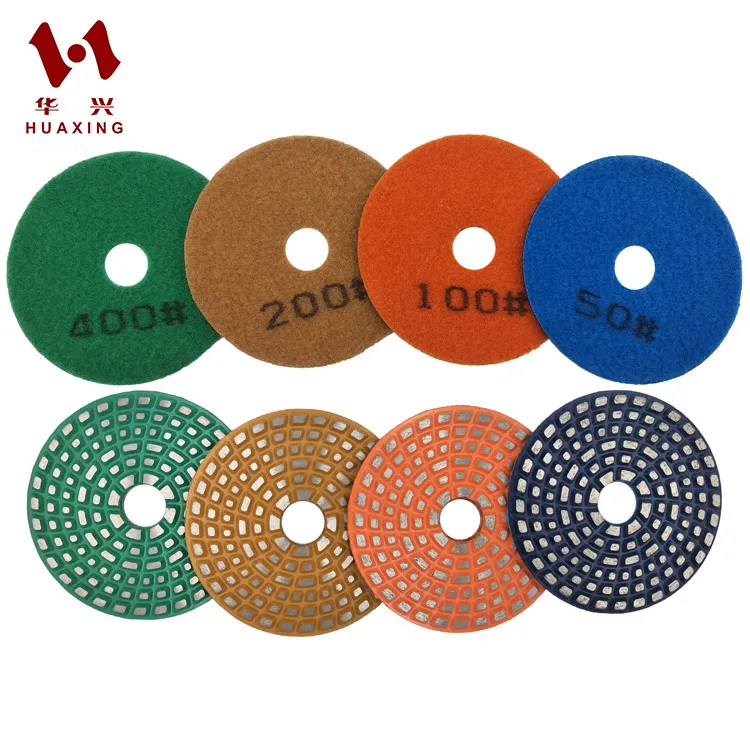 High-end concrete grinder metal bond diamond sintered grinding polishing pad for concrete and stones