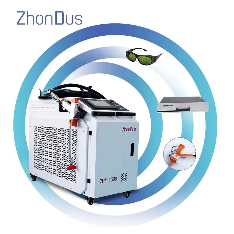 Raycus laser cleaning machine rust 3 in 1  3KW Suitable for Rust and Oil Removal