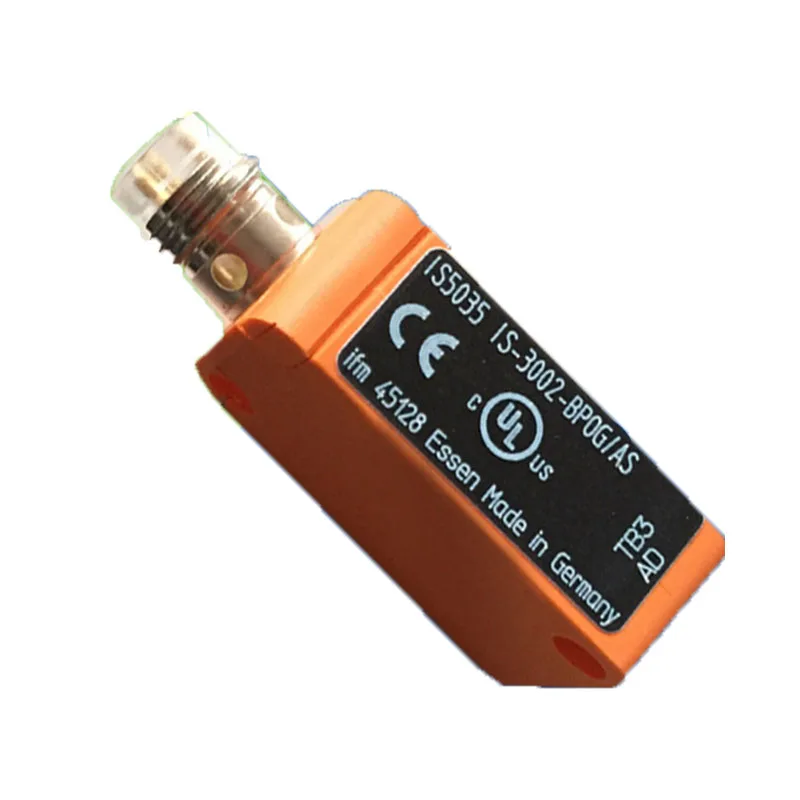 Inductive proximity switch IS5035 Induction distance 2mm M8 connector with space saving Flush mounting in stock