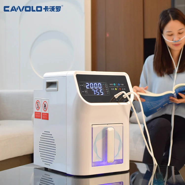 Cawolo HIM-19 PEM Tech 1500ml Hydrogen Inhalation Machine Brown Gas Hydrogen Generator