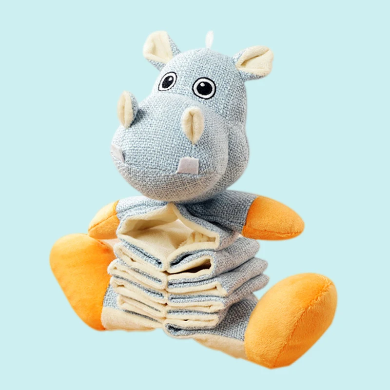 Pet companion training teething anti-tear home bite resistant sound extraction Interactive Squeaky dog toy