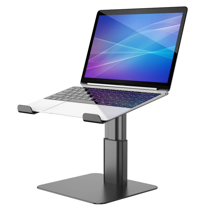Подставка для ноутбука, портативный держатель для ноутбука, регулируемая складная вентилируемая настольная подставка для планшета, алюминиевый держатель для компьютера, подставка