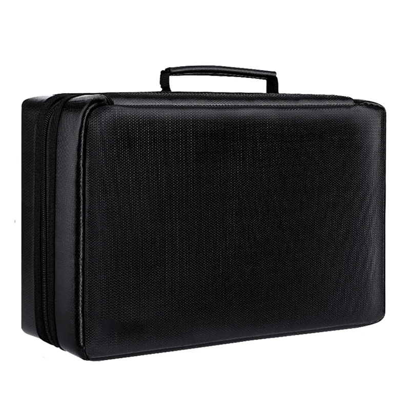 With Tester Inside Battery Organizer Storage Box Carrying Case Bag Hard Holder EVA Explosion Proof Safe Case