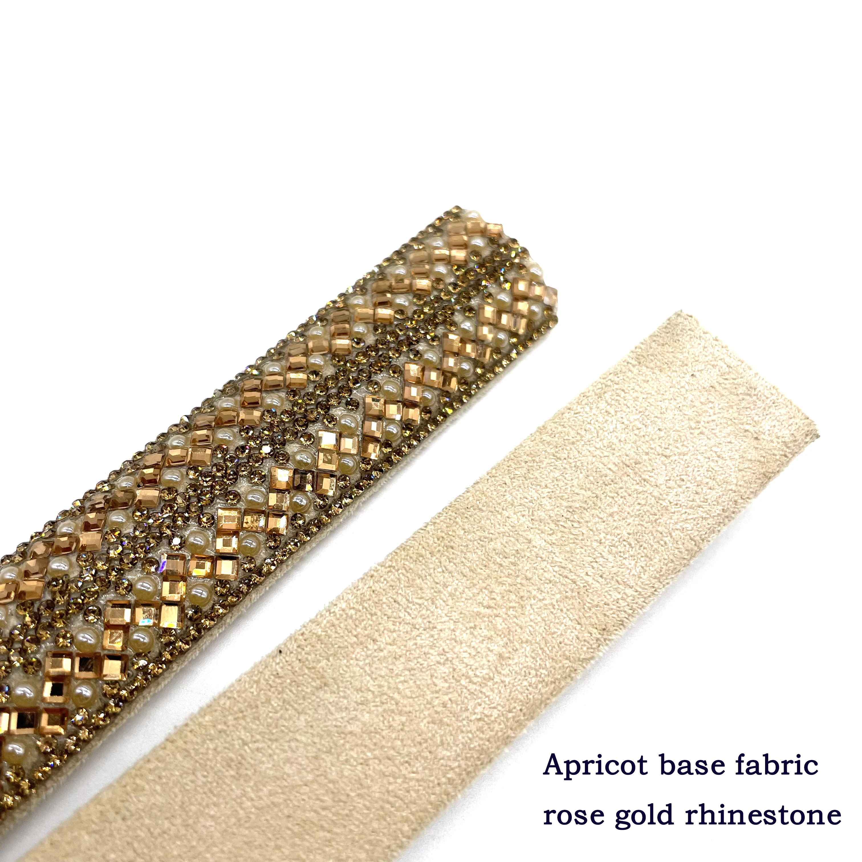 CY series strip crystal rope accepts custom rhinestone rope crystal chain for shoe decoration