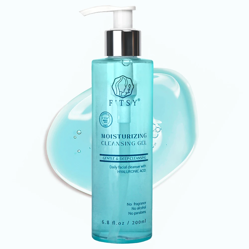 OEM Foam Cleaning Gel Gently Hydrating Removes Makeup Q10 Cleanser Face Wash Water Facial Cleanser