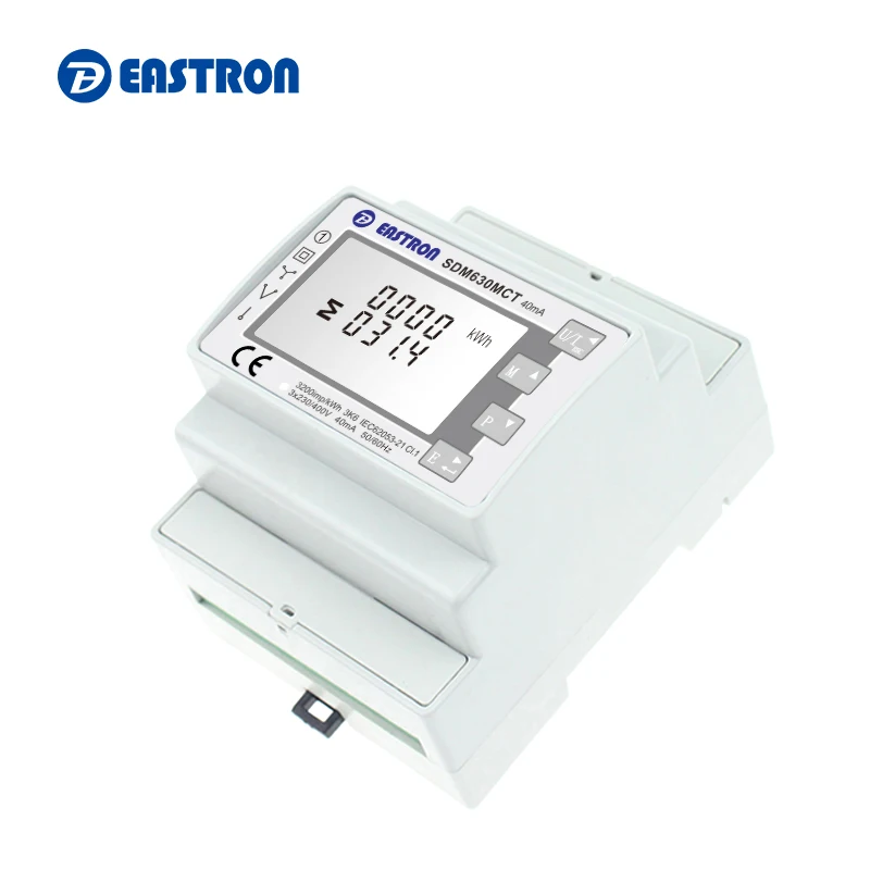 Three-phase anti-current meter (with CT) SDM630MCT 40mA