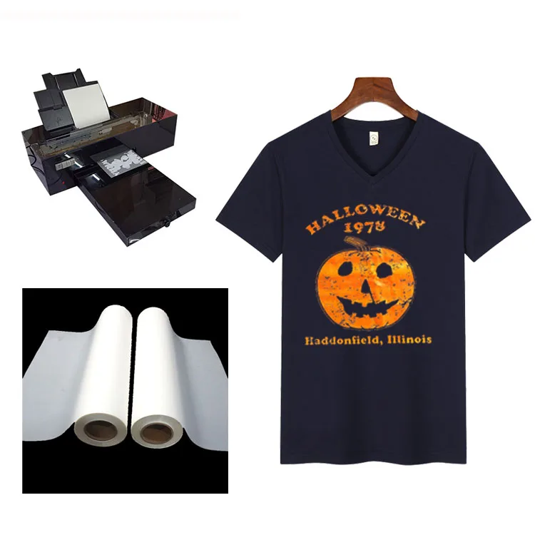 Manufacturers Double Matte Matt Hot Peel Printing 100 Micro 13x19 33 cm 43cm A4 A3 Plus Transfer Paper Roll Pet Film Dtf 60 cm