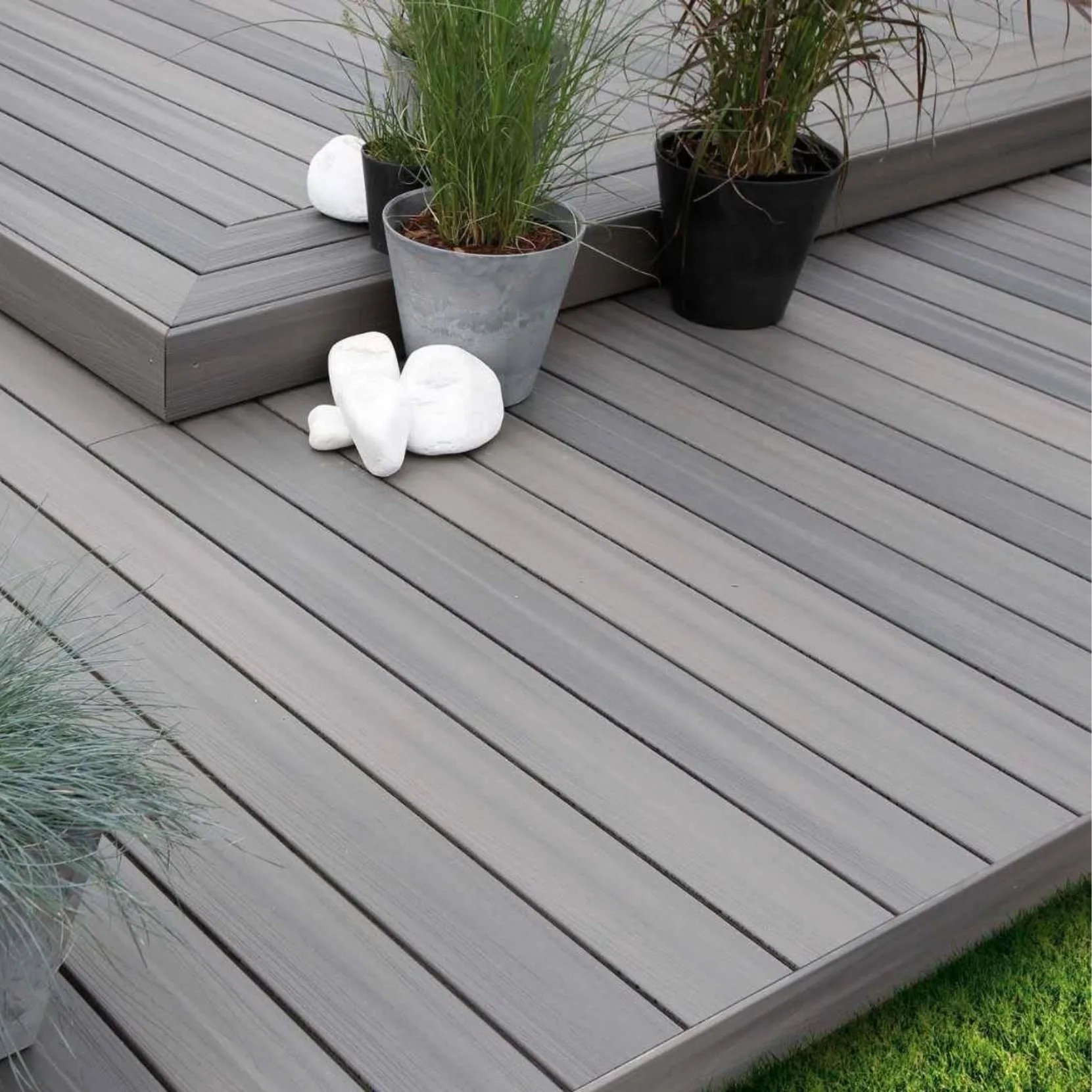 Tercel New Technology Co-extrusion WPC Decking Floor Cheap Price Anti-UV Co-extruded Composite Decking