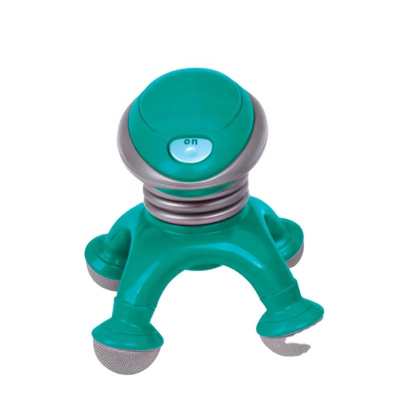 Electric battery operated mini massager plastic hand massage