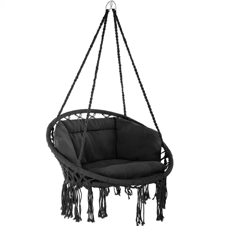 Hanging swing chair rattan chair swing indoor household single hammock Nordic balcony cradle chair