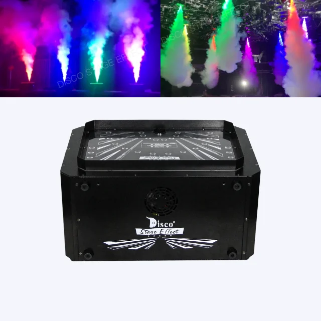 Сценическая супер-шоу СВЕТОДИОДНАЯ дымовая туманная машина rgb 3000 Вт