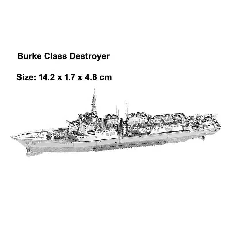 Black Pearl Ship DIY jigsaw boat destroyer Titanic Mayflower Golden Deer submarine boat 3d Metal Puzzle
