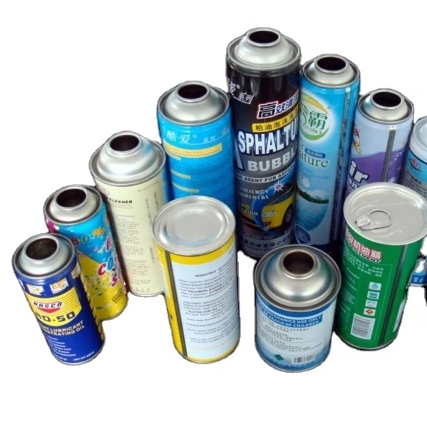 Diameter 65mm Necked-in Empty Aerosol Can 400ml (Spray Paint)