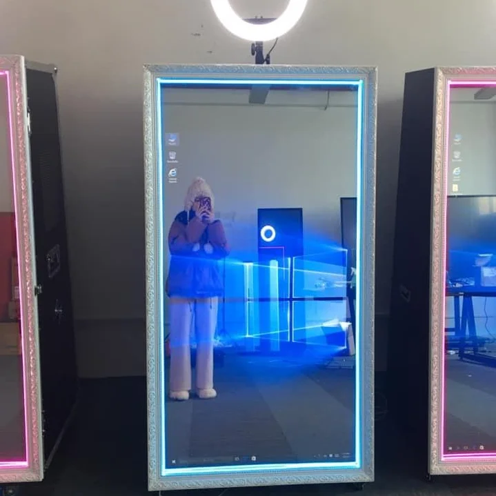 Cheap price Mirror Photo Booth Magic Selfie Mirror Fotomation Portable Photobooth mirror photo both weddings photo booth