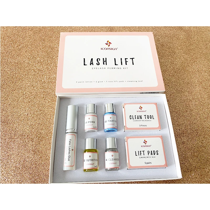 Salon laminated Eyelash Perm Set Lash Lift Kit perming lit private label professional Eyelash Lift Make Up eyelash lash lift