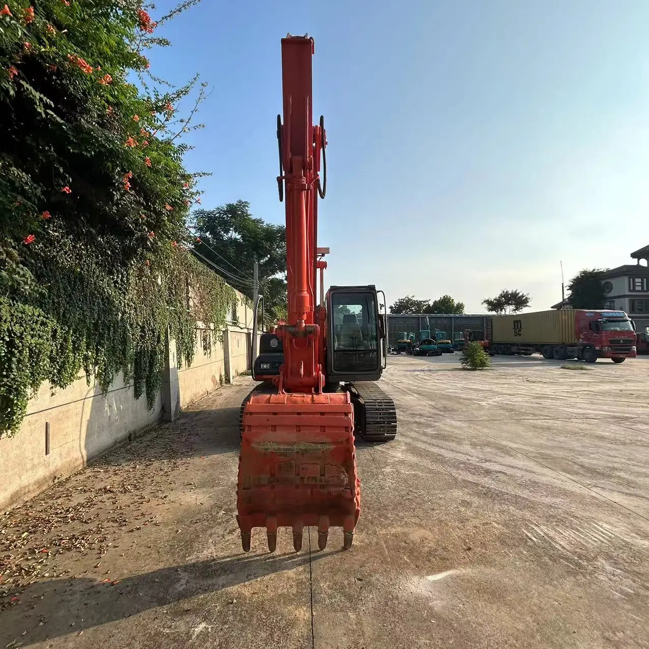 Used 12ton ZX120 Japan brand excavator HITACH I 12 ton used excavadora for sale
