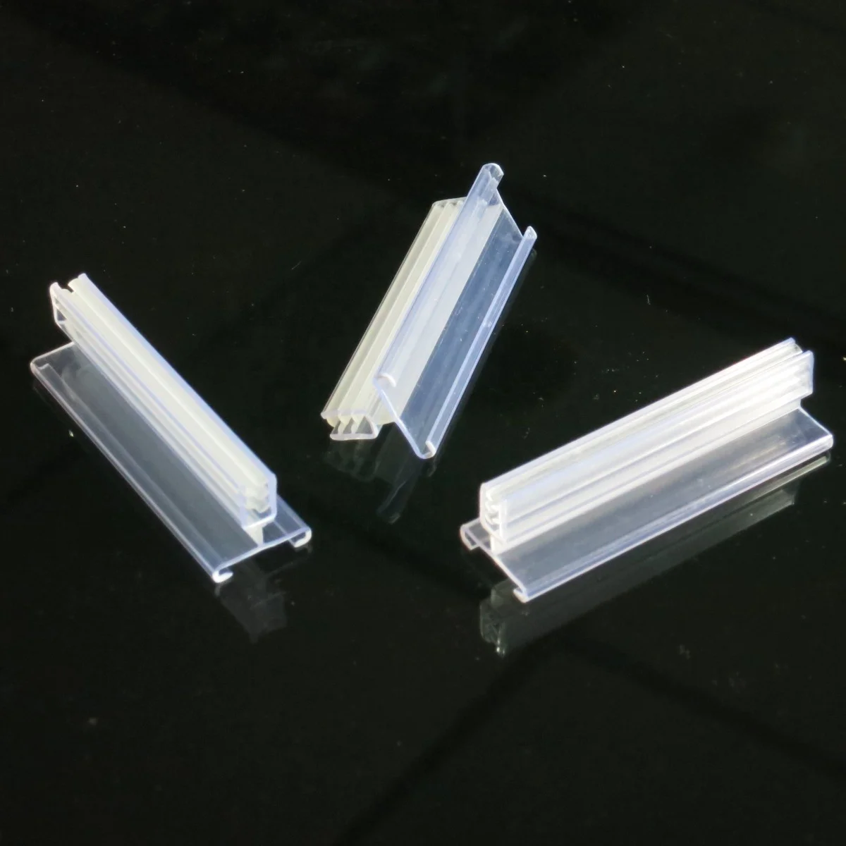 supermarket shelf label holder for hanging display