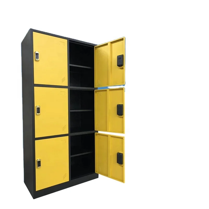 High Quality Custom Safe Closet Six Door Steel Electrical Locker