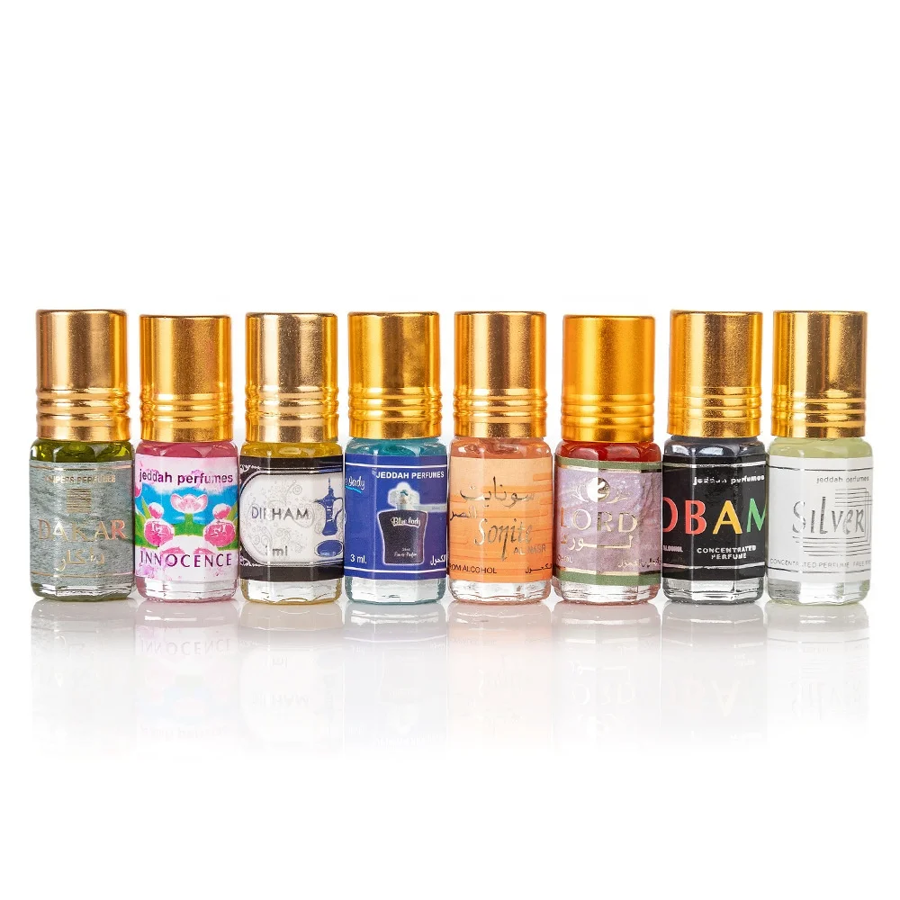 Dubai Sample Perfume 3ML Essential oil ball perfume Long-lasting Mini Pocket Arabic Perfume