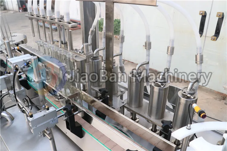 JB-YG6 Automatic Low Price Wine Juice Water Beverage Liquid Sunflower Olive Palm Vegetable Edible Cooking Oil Filling Machine