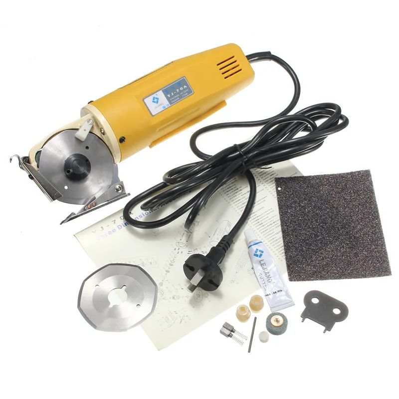 Efficient 170W 70mm Electric Fabric Cutting Tool,Lejiang Leather Cloth Electric Cutting Machine