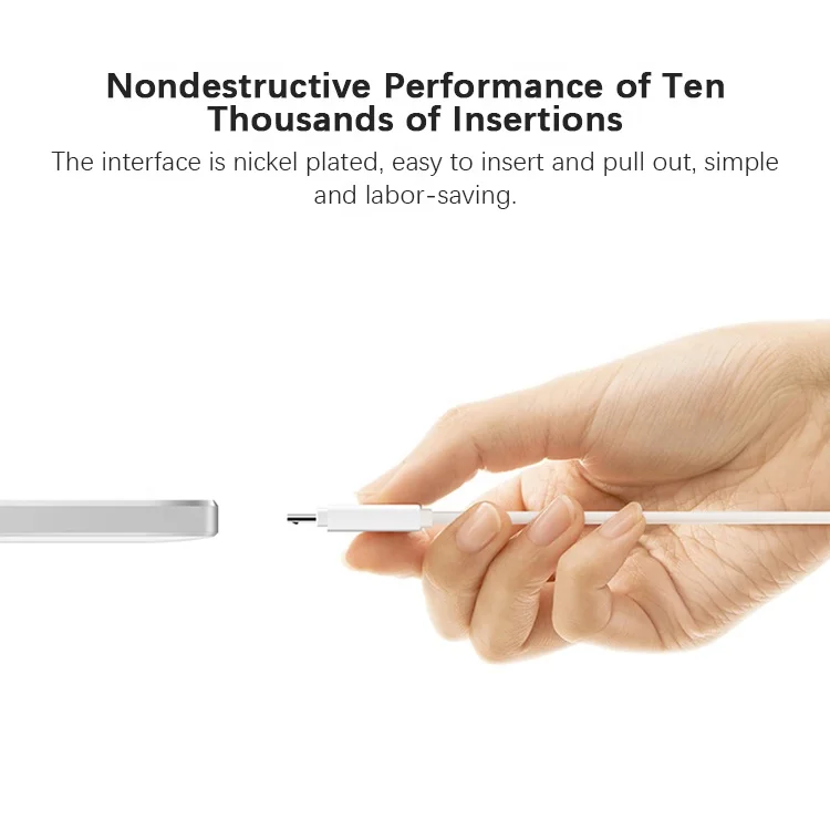 USB 2.0 to Mirco Interface Power Line USB Charge Cable USB For Android Phone Male To Male Mirco Cable