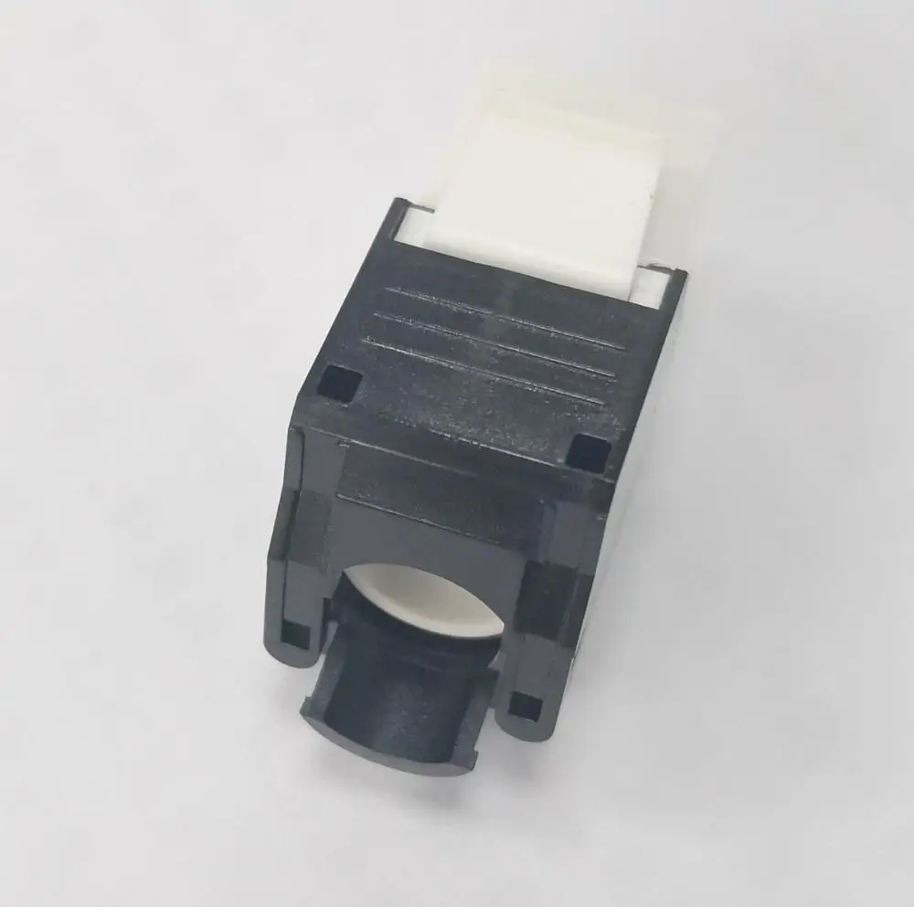 Colorful UPT connector rj45 Toolless Keystone Jack Non-shielded 180 Degree CAT6 & CAT6A