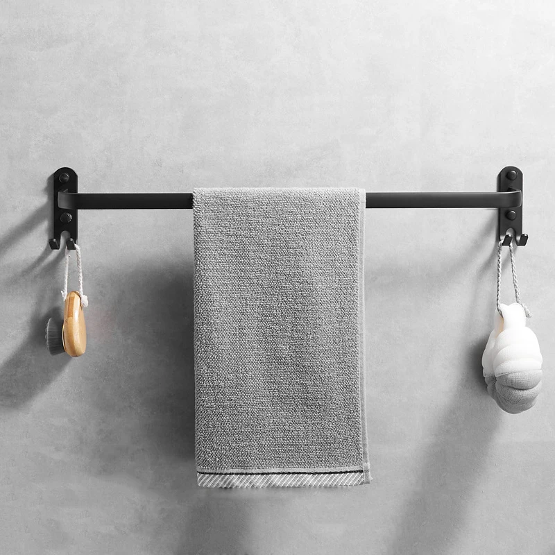 Pexmax Wall Mounted Bathroom Shelf Towel Rack and Storage rack 3PCS bathroom hardware set