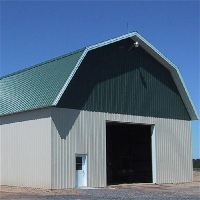 
Low Cost Portable Quick Build Large-Span Prefab Warehouse Steel Structure 