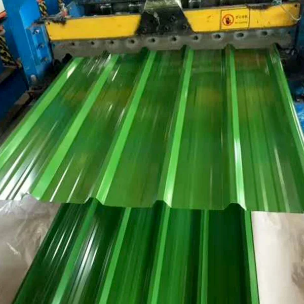 18 28 Gauge Corrugated Galvalume Steel PPGI Color Coated Galvanized Steel Coil For Roofing Sheet