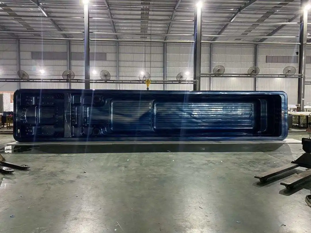 12m length largest fiberglass outdoor inground swimming pool spa hot tub built in pools in ground pool