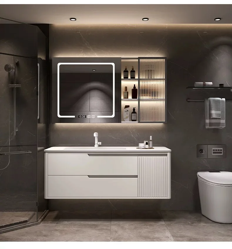 Hot Selling Products Luxury One Sink Bathroom Storage Cabinet Furniture  Washbasin Bathroom Vanity