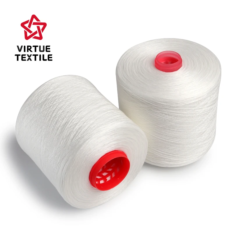 100% из полиэстера hilos de coser TKT120 40s/2 45s/2 50s/2 необработанные белые (полутусклые штапели) объемные швейные нитки для швейной машины
