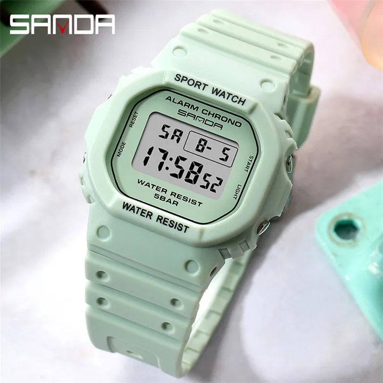 Sanda 293C  Style Digital Watch Men Waterproof Shock Ms Watch Sport Men Watches Boy Girl Electronic relogio masculino
