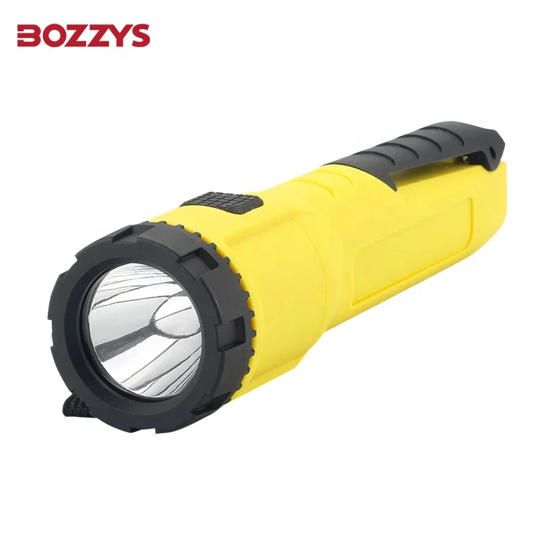 Portable Highly Transparent Lens Double Light Source Explosion-Proof Flashlight