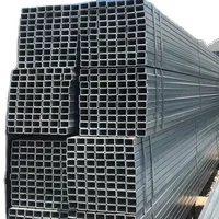 Hot Dipped Galvanized Steel Square Pipe ASTM A53 Galvanized Carton Tube