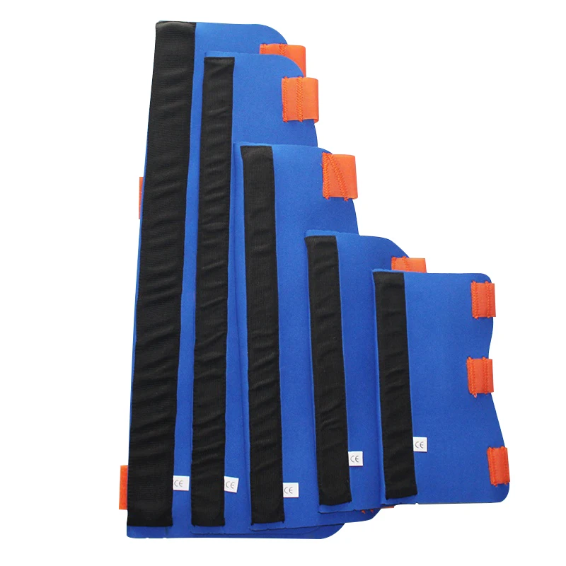 Medresq Factory Emergency Fracture Care Immobilization splint kit Fracture radiolucent flexible moldable aluminum Splint set