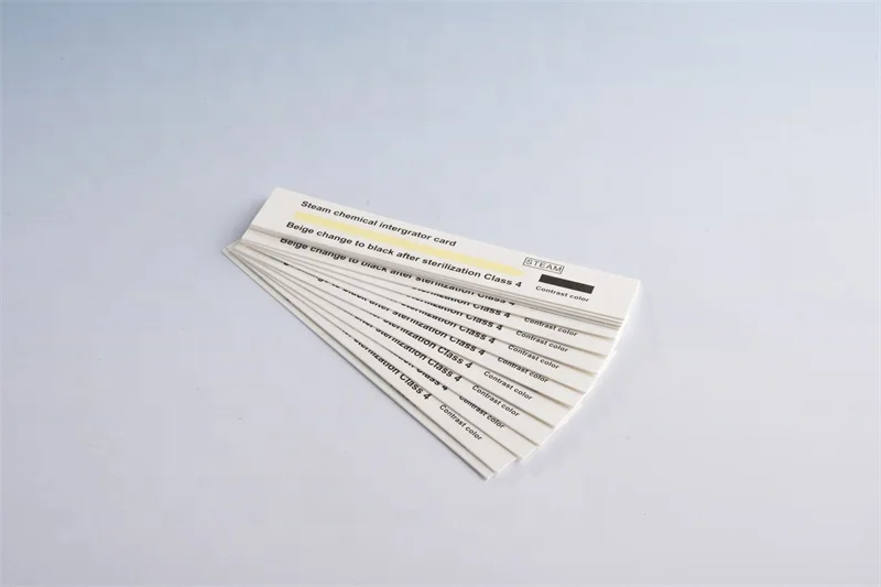 Steam Sterilization Indicator Card