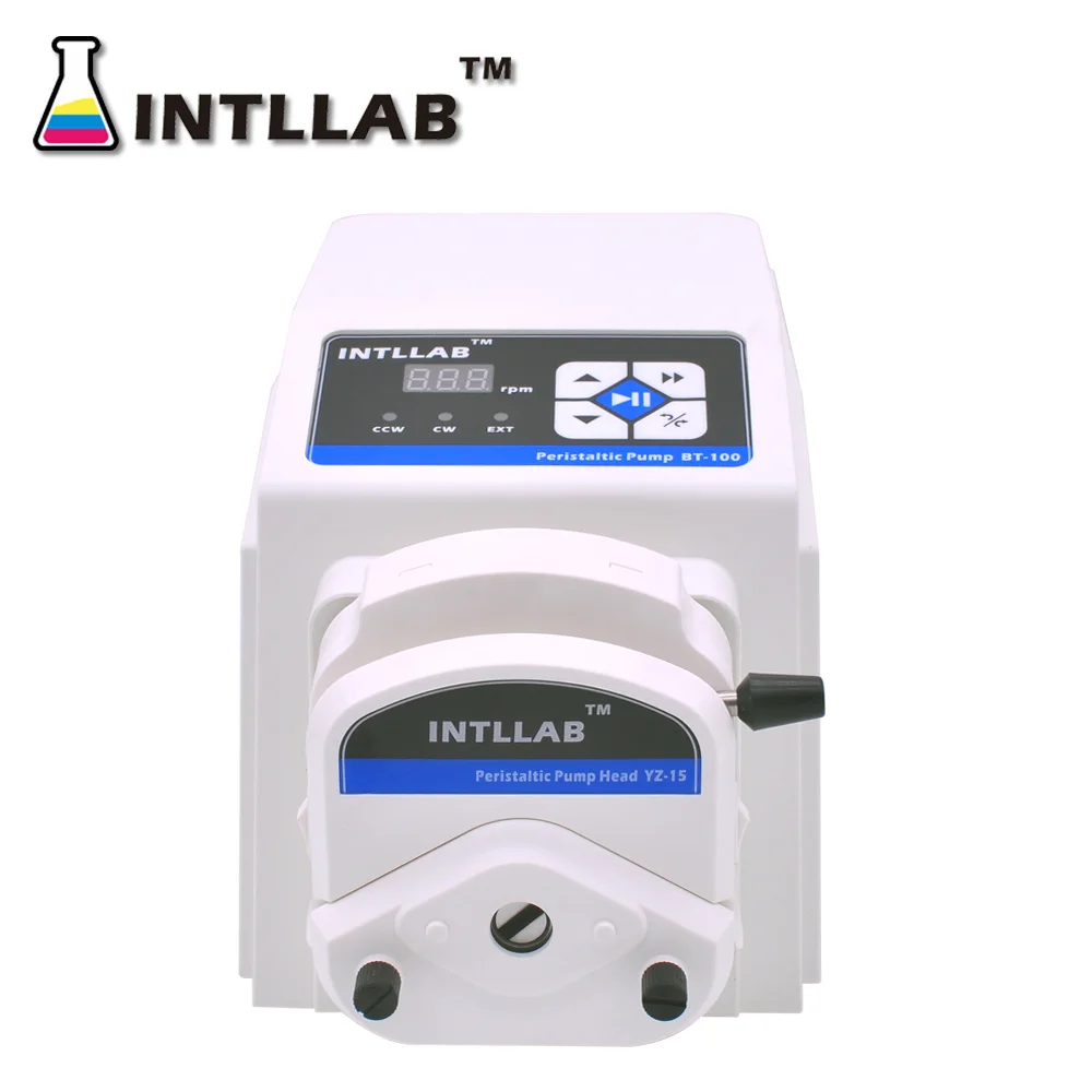 INTLLAB YZ15 110~230V Peristaltic Pump in Laboratory with High Floe Rate 100ml/min