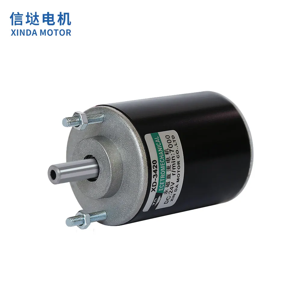 High-Quality 3420 Extended Shaft 24V DC Reduction Motor for DIY Robotics and Automation