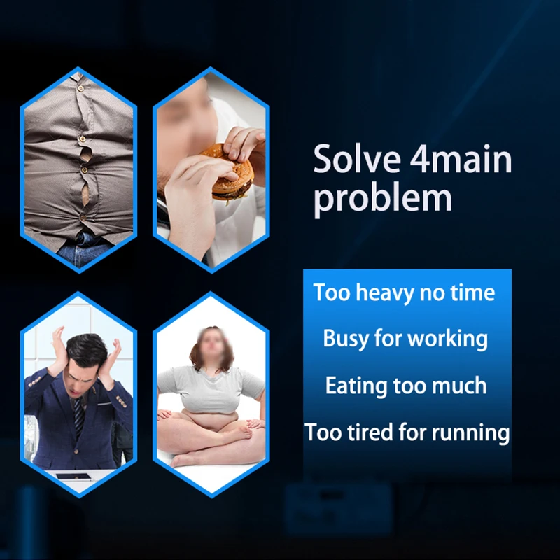 EMS Wireless Muscle Stimulator Trainer Smart Fitness Abdominal Training Electric Weight Loss Stickers Body Slimming Massager