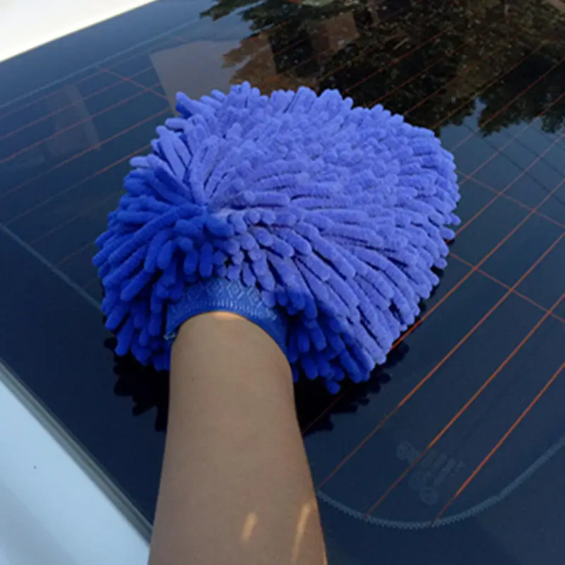 Micro Fiber Wash Mitt Car Wash Hand Soft Chenil Glove Towel Microfiber Chen